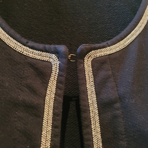 Black Scotch & Soda Cardigan with Silver Details - Picture 8 of 13